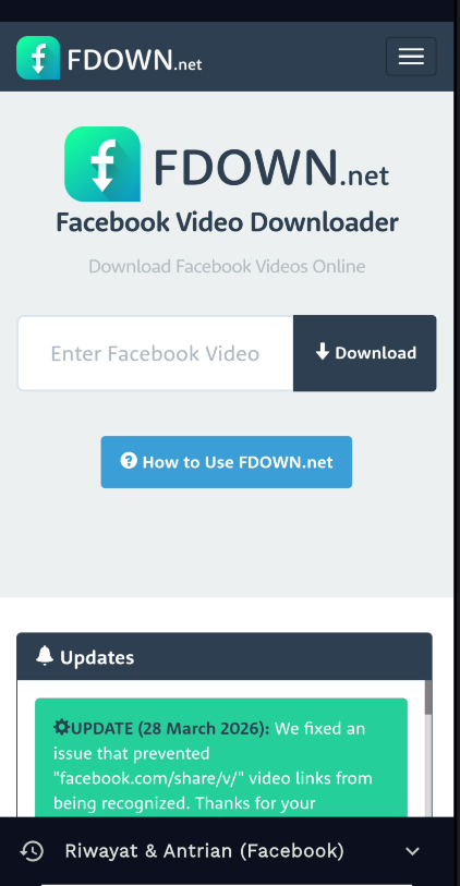 FacebookScreen